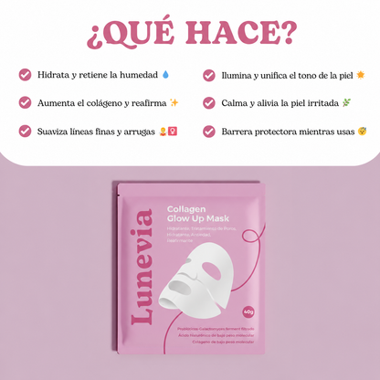 LUNEVIA Mascarilla de Colágeno