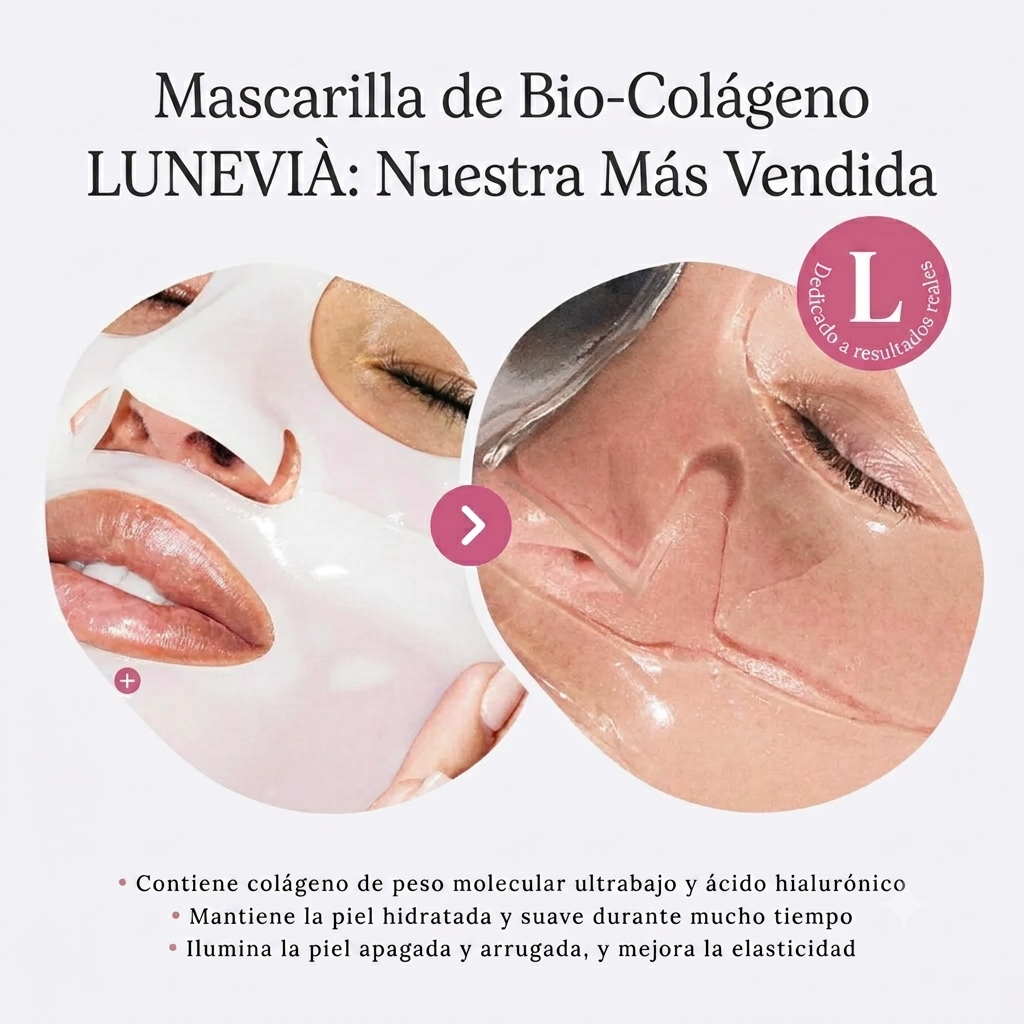 LUNEVIA Mascarilla de Colágeno